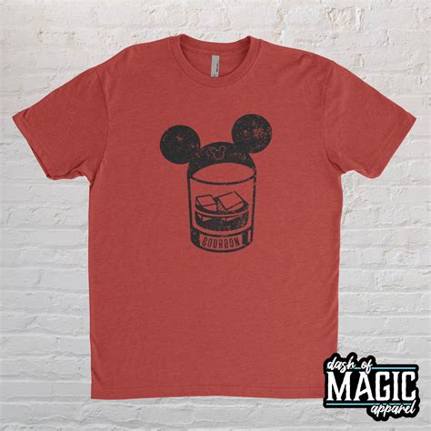 Bourbon Mickey Disney Shirt Drinking Around The World Shirt Etsy