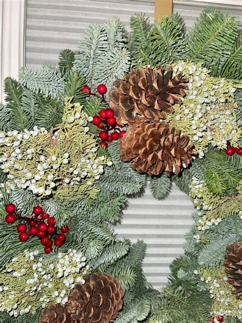 Fresh Christmas Wreaths Delivered To You Shop With Me Mama