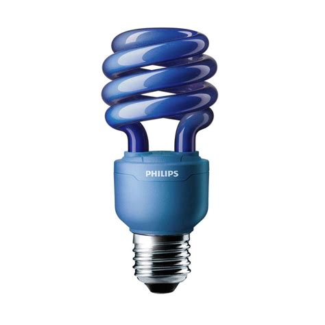 Philips Autism Speaks 60w Equivalent Blue Spiral Cfl Light Bulb 6 Pack
