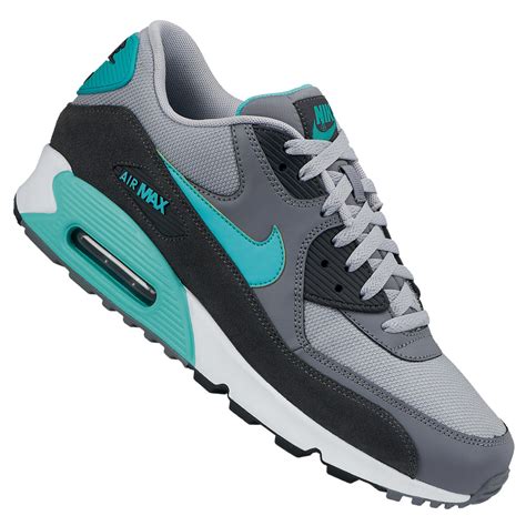 Nike Air Max 90 Essential 537384 033 Wolf Greyhyper Jade Cool Grey