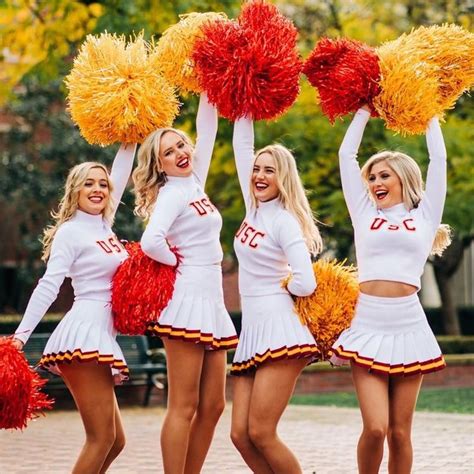 pin by Алексей on usc cheer outfits hottest nfl cheerleaders cheerleading photos