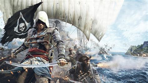Assassins Creed 4 Black Flag Game Hd Desktop Wallpaper Widescreen