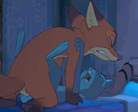 Rule 34 1male 2018 Animated Bed Edit Fox Furry Interspecies Judy Hopps Lagomorph Nick Wilde