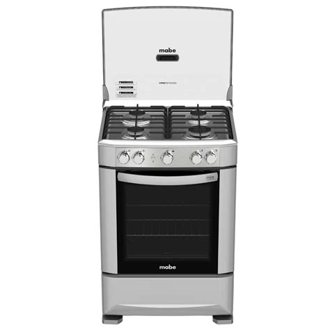 Para el año 1802, fue el inventor alemán frederick albert wilson quien preparó con gas la primera comida de la historia aunque parezca extraño. Cocina a Gas Mabe EM6030SG0 4 Hornillas - Color Inox ...
