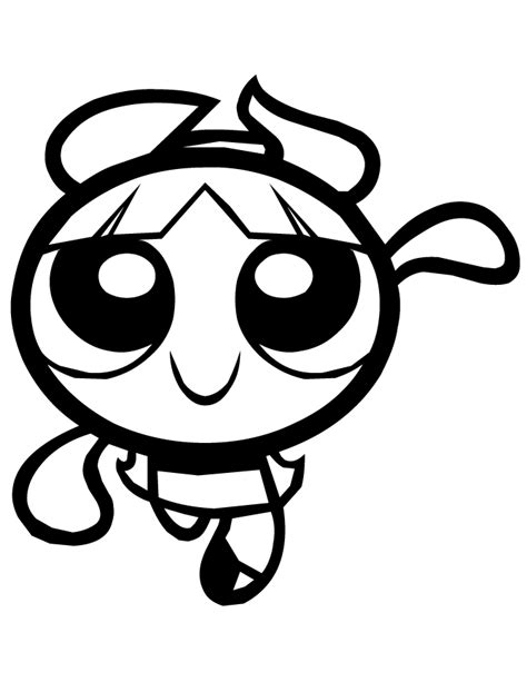 Powerpuff Buttercup Coloring Pages Download And Print For Free