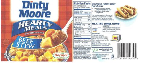 Just like mom's beef stew: Hormel Foods recalls beef product