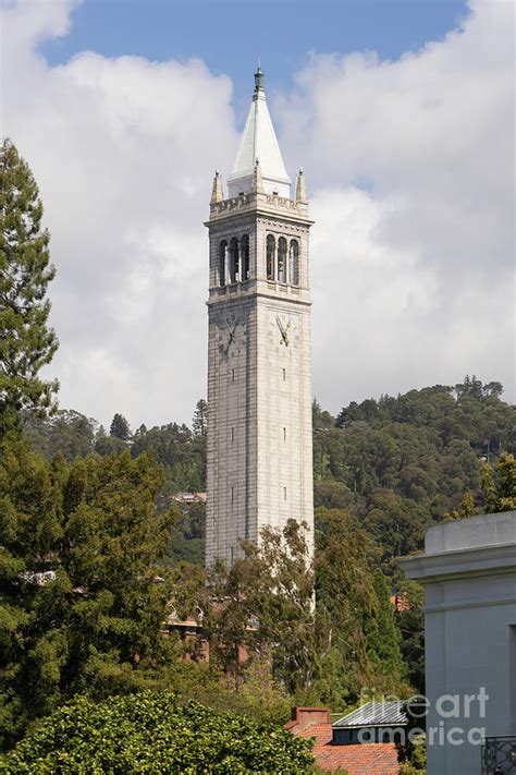 University Of California Berkeley Sather Tower The Campanile DSC Photograph By Wingsdomain