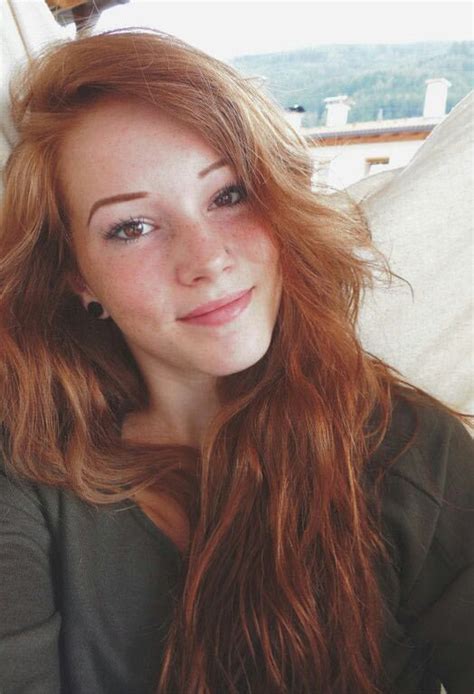 Redhead Teen Girl Selfie Telegraph
