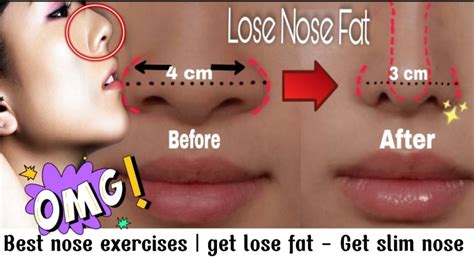 best nose exercises get lose nose fat get slim nose in week home fitness challenge youtube