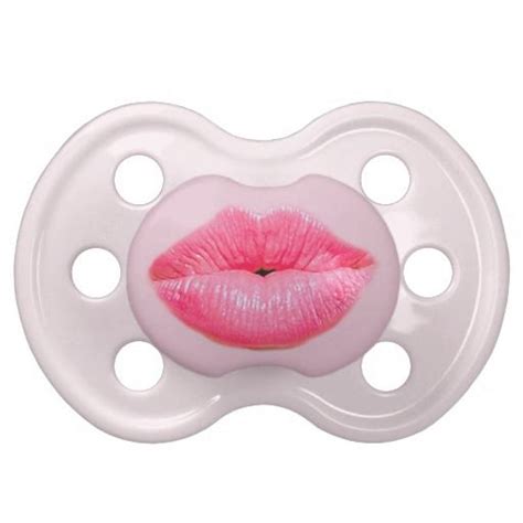 A Kiss Pacifier Zazzle Com Baby Pacifier Pacifier Pacifier Design