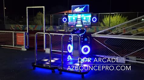 Dance Dance Revolution Arcade Game Rental In Phoenix Az Youtube