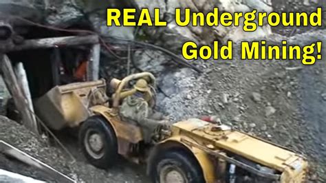Underground Gold Mining High Grade Quartz Gold Veins Drilling