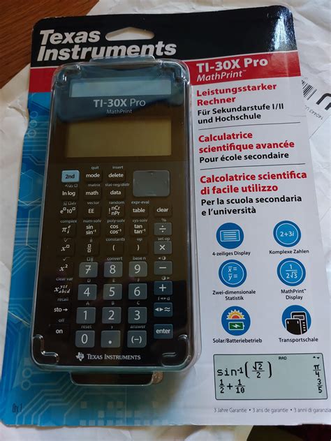 Eddies Math And Calculator Blog Texas Instruments Ti 36x Pro And Ti