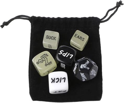 lyqdxd 6 pcs sex dice games for couples stress relief love dice couple game t bigamart