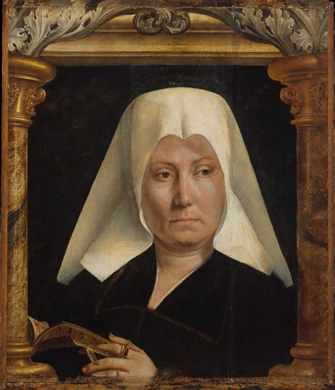 Portrait Of A Woman Oil On Wood X Met Departing From Earlier Devotional Portraits