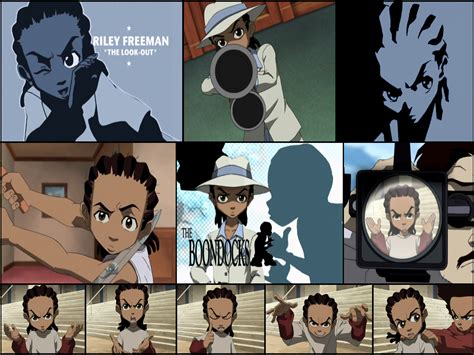 Find hd wallpapers for your desktop, mac, windows, apple, iphone or android device. 47+ The Boondocks Wallpaper Riley Scarface on ...