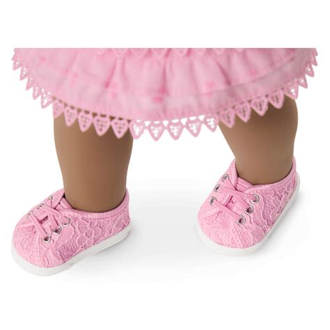 American Girl® X Loveshackfancy Rosy Toes Shoes For 18 Inch Dolls