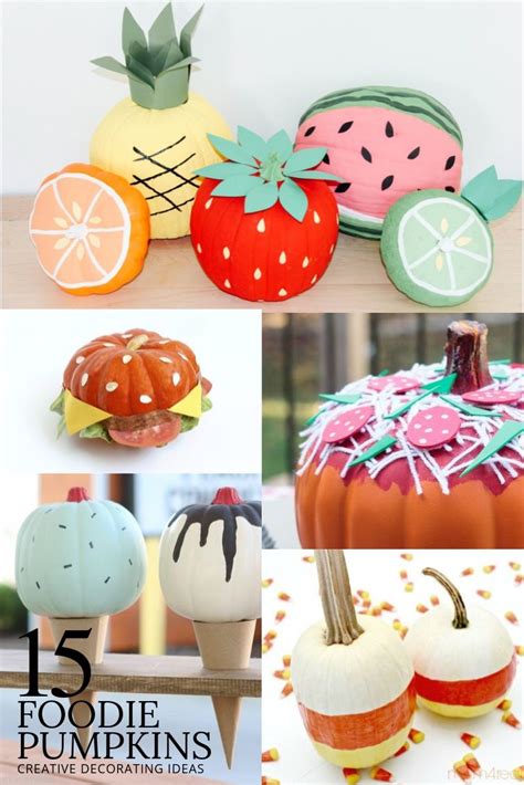 Creative Pumpkin Decorating Ideas Foodies Will Love