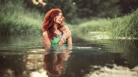 Wallpaper Model Sergey Shatskov Water Nature Women Outdoors