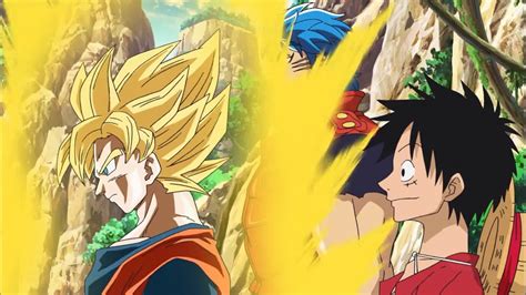 Goku Luffy And Toriko Historys Strongest Collaboration One Piece