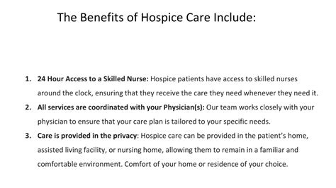 Ppt Providing Compassionate Home Health And Hospice Services