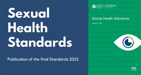 Final Sexual Health Standards Published Sdf Scottish Drugs Forum