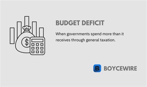 Budget Deficit Definition Causes Effects