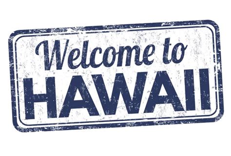 Bienvenido A Hawaii Signo O Sello 2024