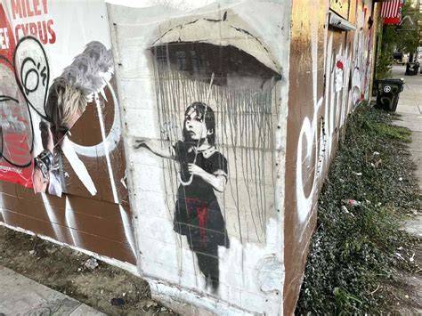 Deux œuvres De Banksy Vandalisées Aux Etats Unis Arts In The City