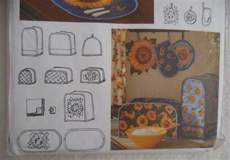 Simplicity Home Pattern 8693 Kitchen Accessories Sew Etsy