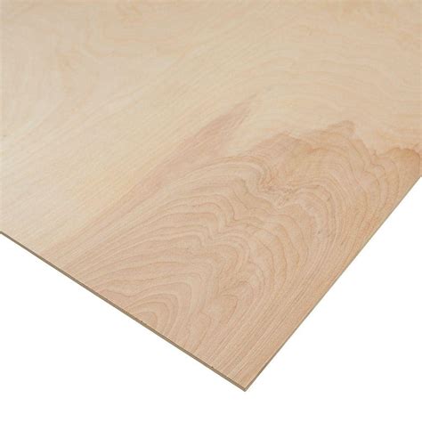 Columbia Forest Products 14 In X 4 Ft X 8 Ft Purebond Birch Plywood