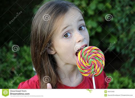 Lollipop Stock Image Image Of Beautiful Happy