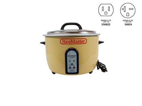 25 Cup RiceMaster Commercial Electric Rice Cooker Town Food