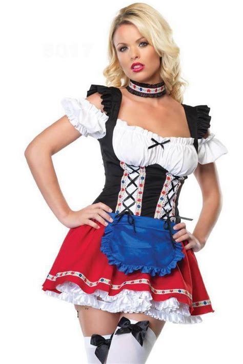 sexy halloween carnival maid outfits women oktoberfest costumes fancy dress 3s1052 frisky alice