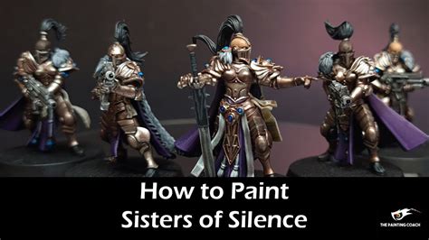 How To Paint Sisters Of Silence Youtube