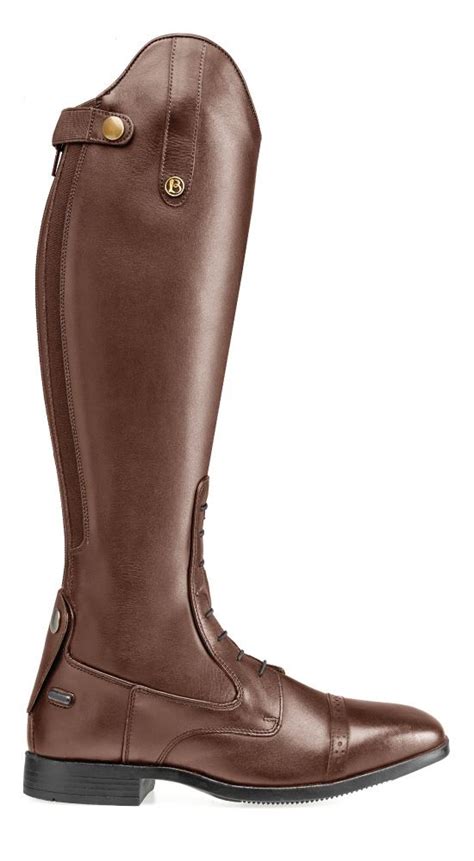 Capitoli Long Riding Boots Ladies Leather Rear Zip Laced Front Horse