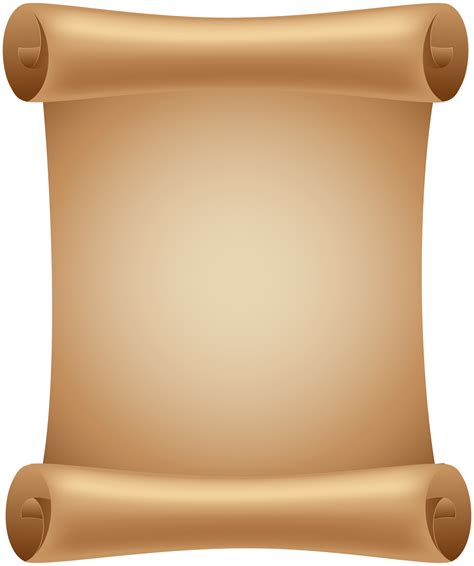 Parchment Scroll Png Png Image Collection