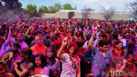 P H Yang Photography Colorful Indian Holi Festival Rings In Spring In San Francisco Bay Area