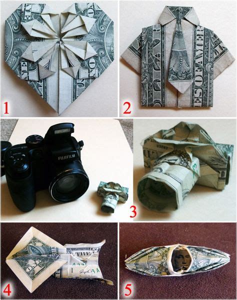 7 Mejores Imágenes De Origami Billetes Origami Billetes Origami Y