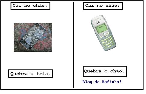 Nokia tijolão vs liquidificador blindado. Memes ao Avesso!: Nokia Tijolão