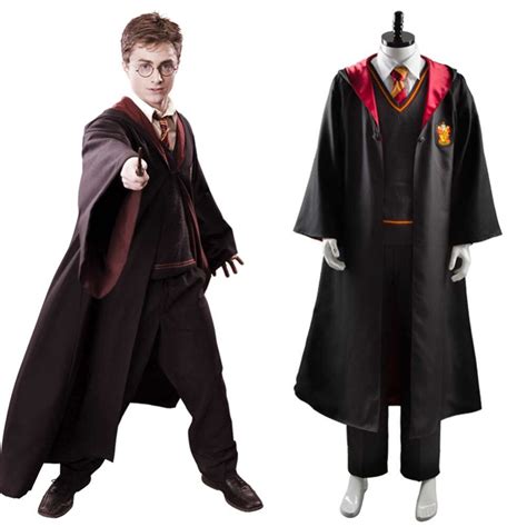Hot Sale Adult Gryffindor Robe Costume Harri Potter Cosplay College