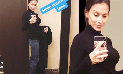 Hilaria Baldwin Boasts About Her Post Pregnancy Figure In A Selfie