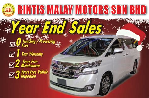 Rm 190.00 ( all in ) postage : AD: Rintis Malay Motors Damansara Year End Sale 2016 this ...