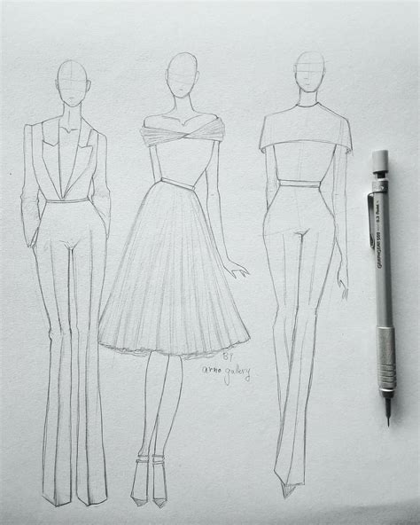 Pin De Sarita Singh En Fashion Drawing Dresses Bloc De Moda Bocetos