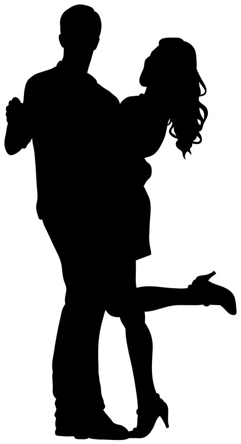 Couple Dancers Silhouette Png Transparent Clip Art Image Gallery