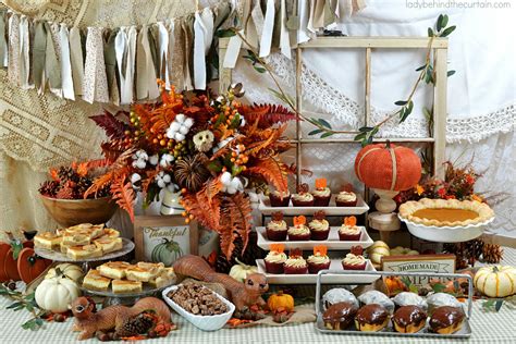 Thanksgiving Buffet Table Setting Ideas Cabinets Matttroy
