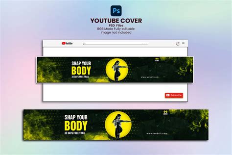 Youtube Banner Template Graphic By Alimranxi · Creative Fabrica