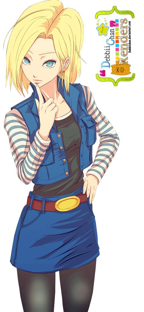 Android 18androide 18 Render ~ By Debbiichan On Deviantart