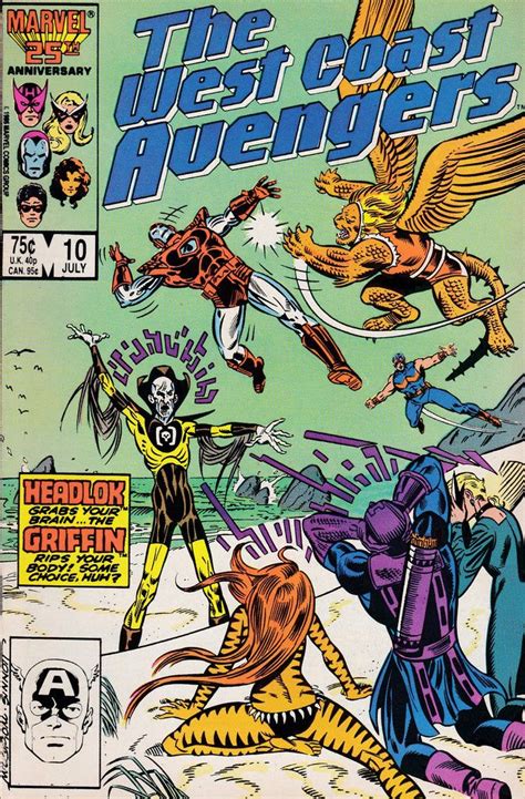 West Coast Avengers 10 Marvel Comics Vol 2 Fumetti Comandante