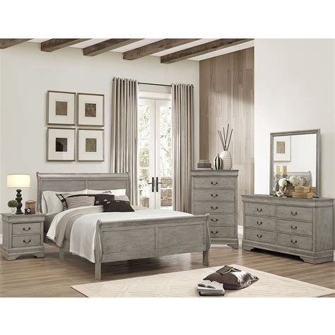 We have everything you need, from kids bedroom sets to king size bedroom sets. This affordable grey bedroom set is available in twin ...
